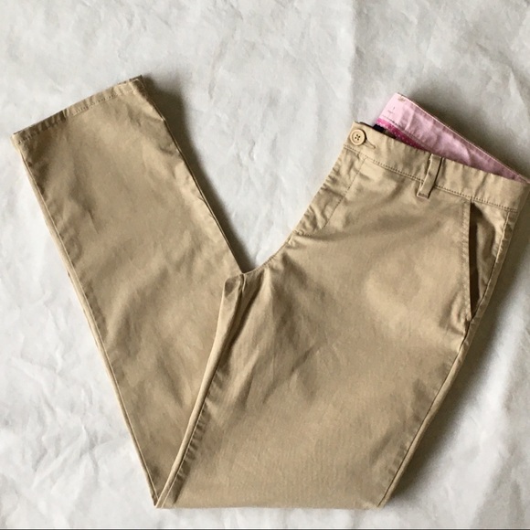 Gap pants size 18 Regular girls beige khakis EUC - Picture 6 of 8